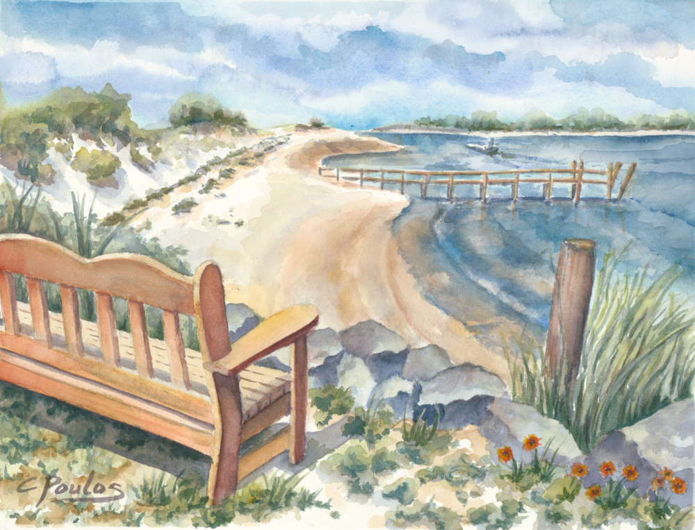 Inlet Watch Art | Cathy Poulos Art