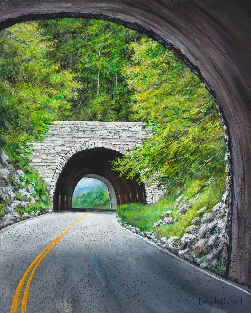 Blue Ridge Loop, a Painting by Campbell Frost