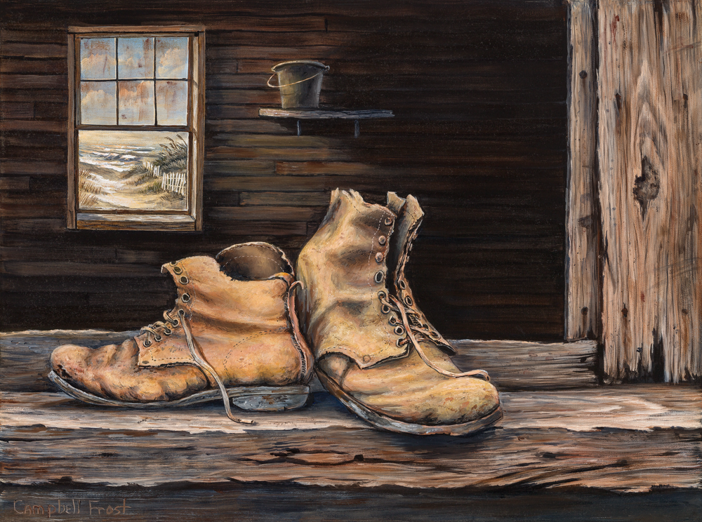 Retired, a Painting by Campbell Frost