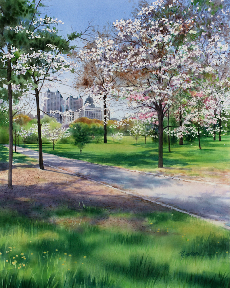 Atlanta Cityscape Spring