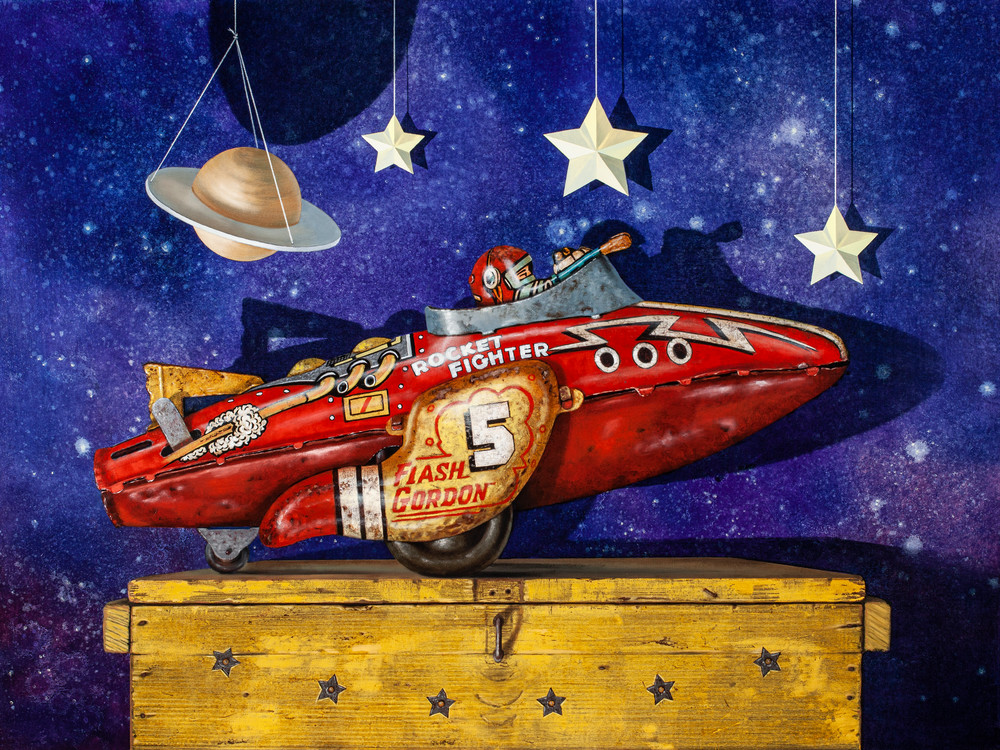 Rocket Fighter  Art | Richard Hall Fine Art