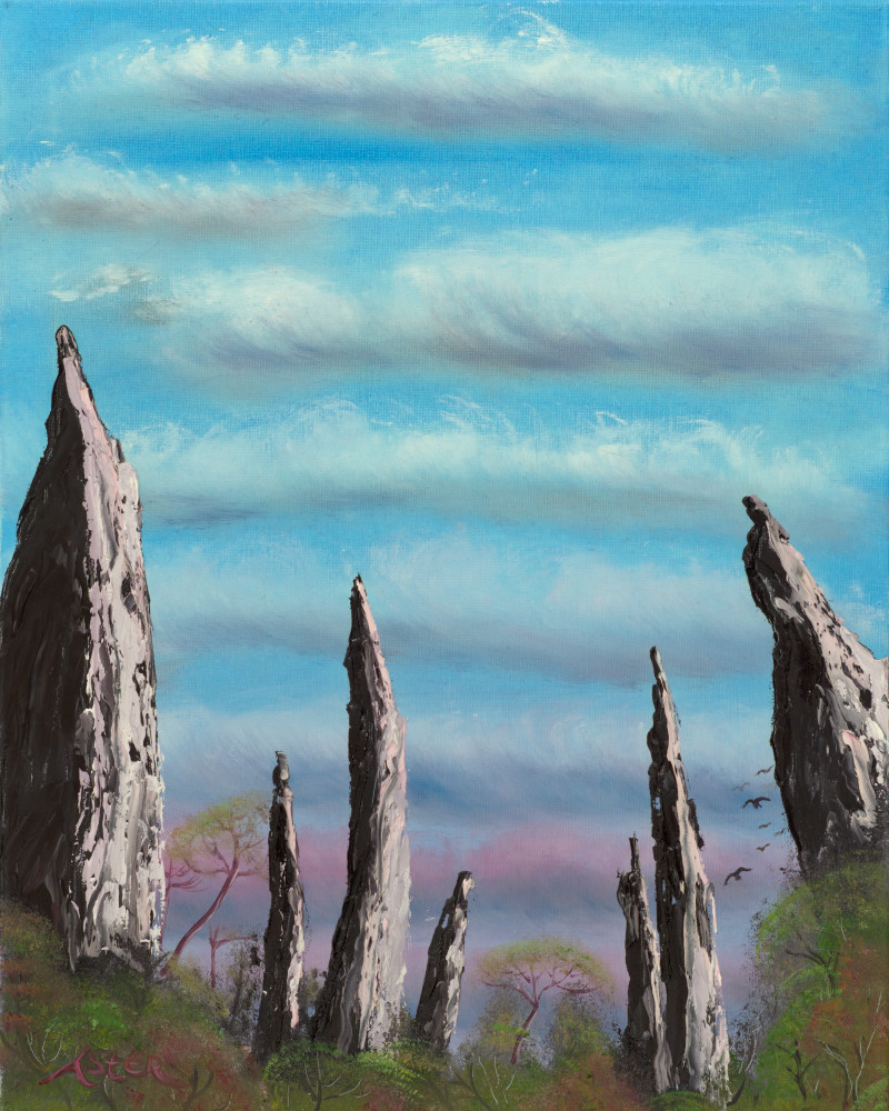 Pointing Up Art | Aster's Art