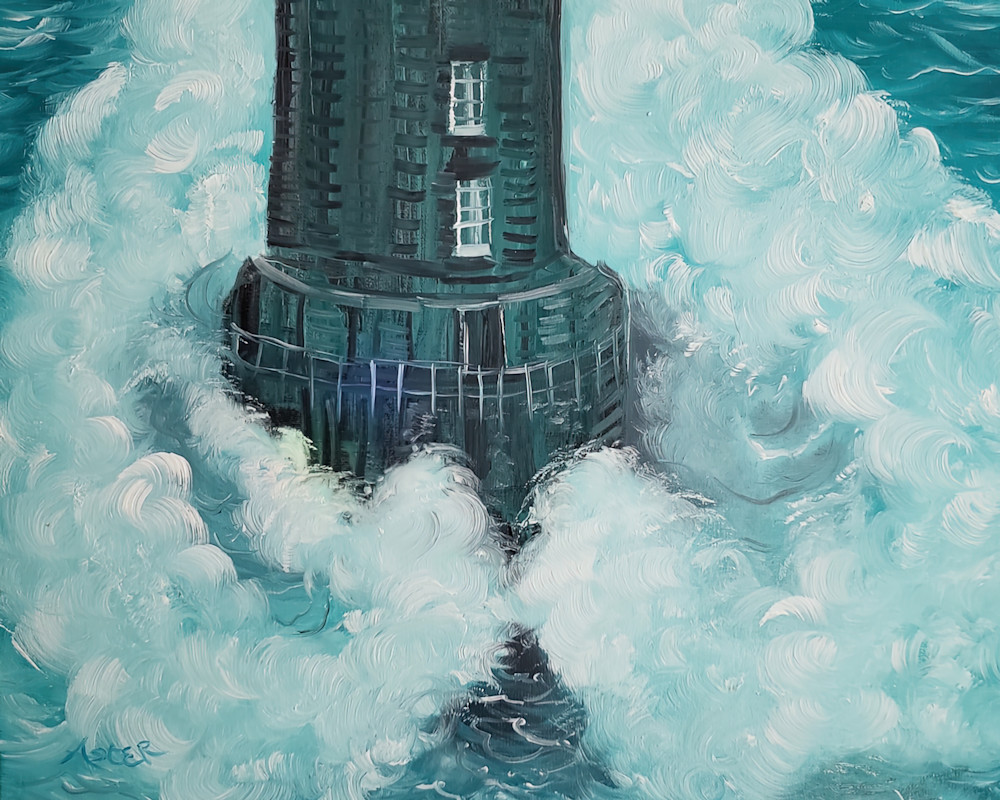 Norwegian Lighthouse Art | Aster's Art