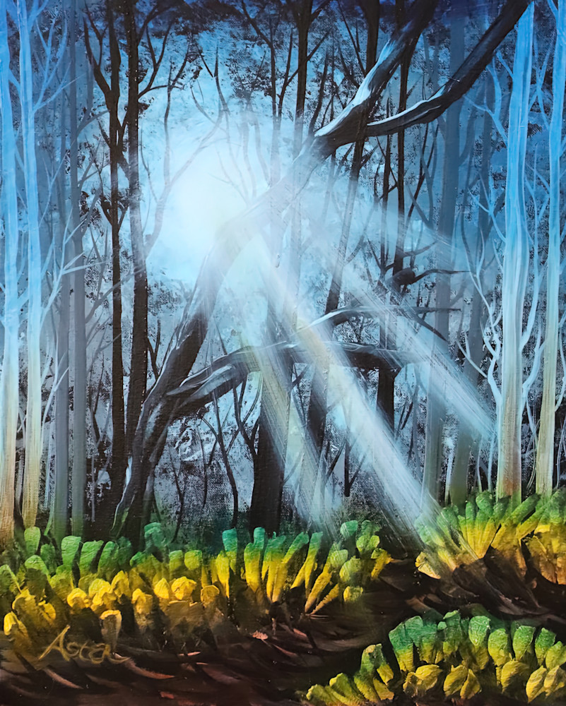 Forest Prism Art | Aster's Art