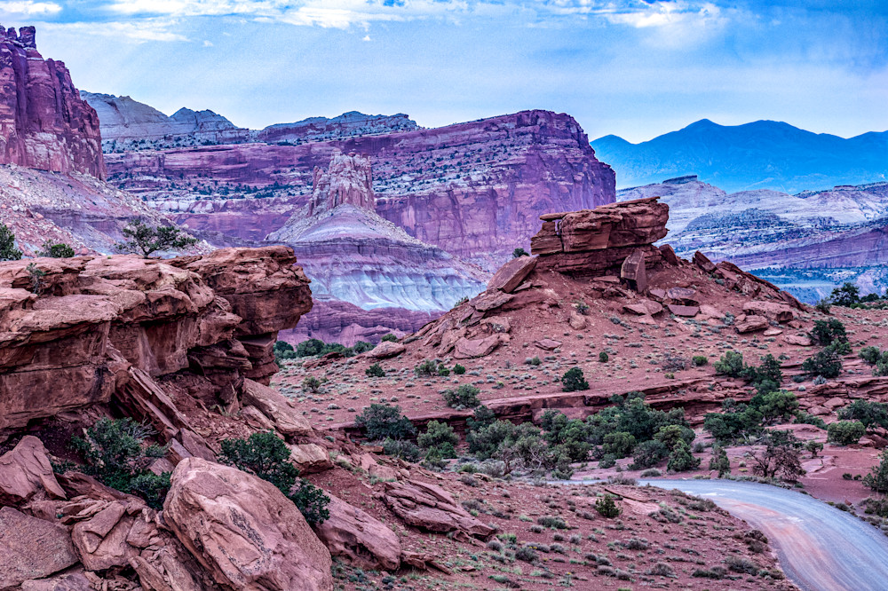 Capitol Reef Layers Art | Don Peterson Photography