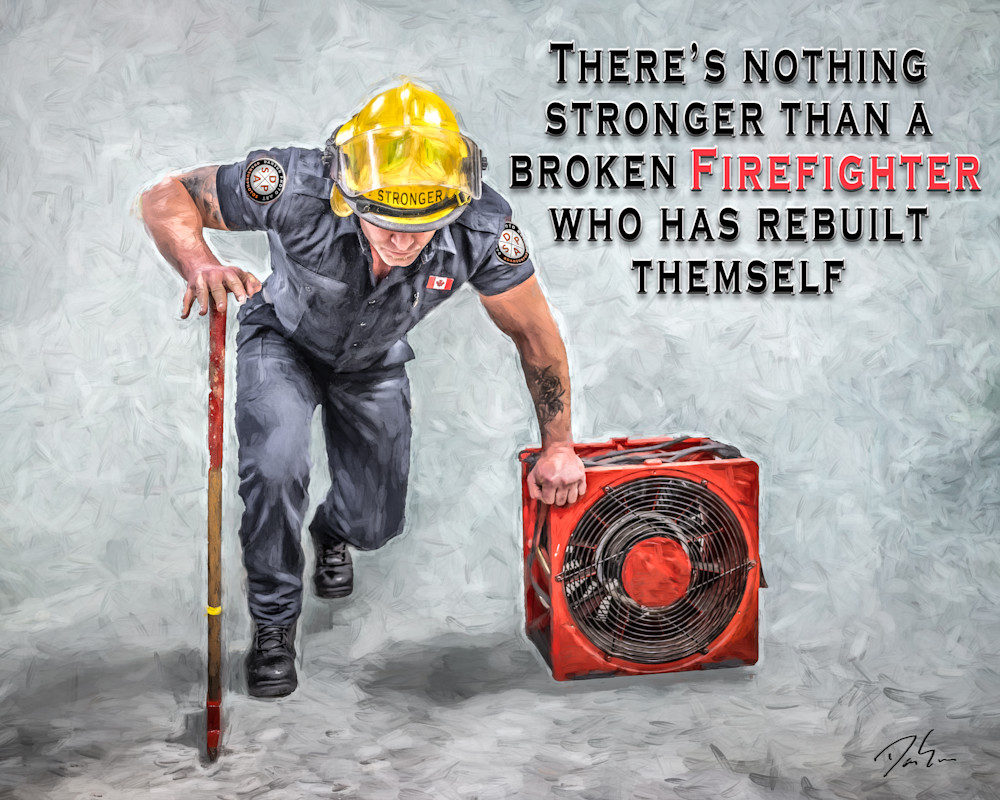 Broken   Firefighter Art | DanSun Photo Art