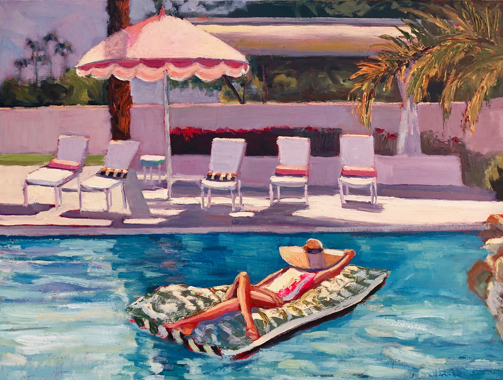 She Floats Away Art | La Chica Art