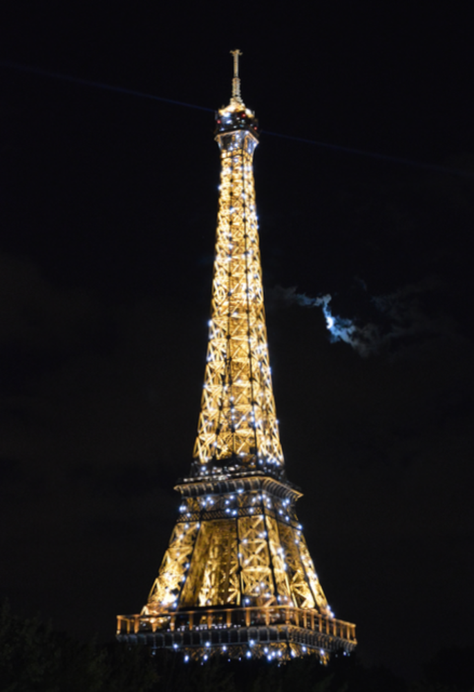 An Eiffel Moon Photography Art | Deni Cary Phillips Photographs