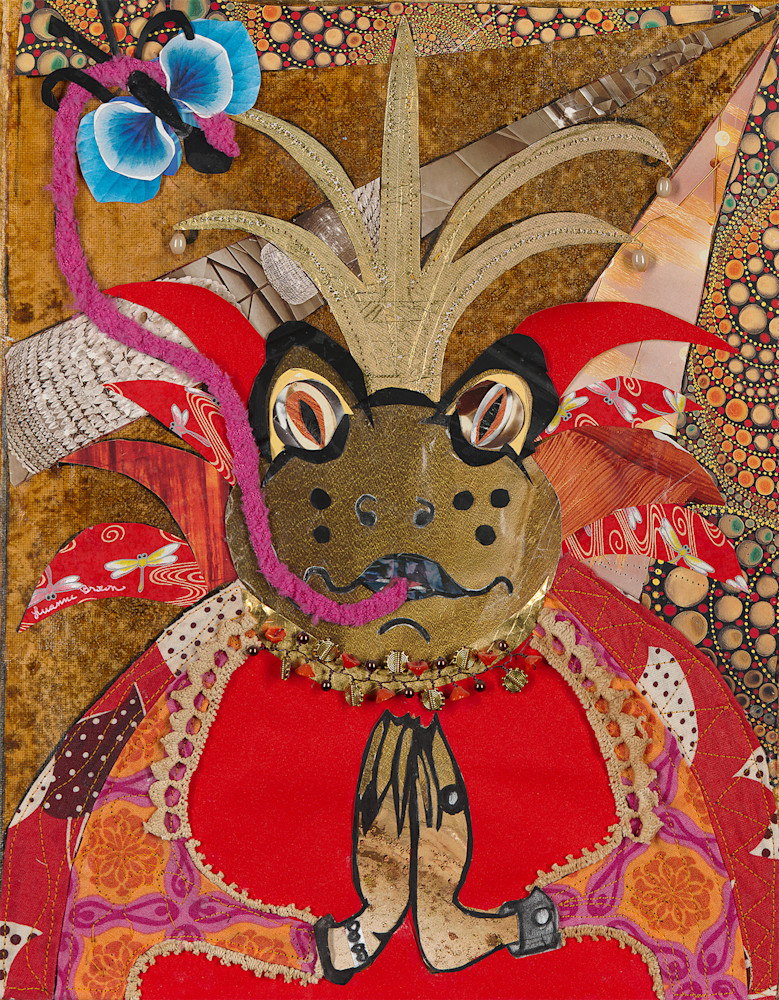Frog Queen Tote Bag Art | Luanne C Brown