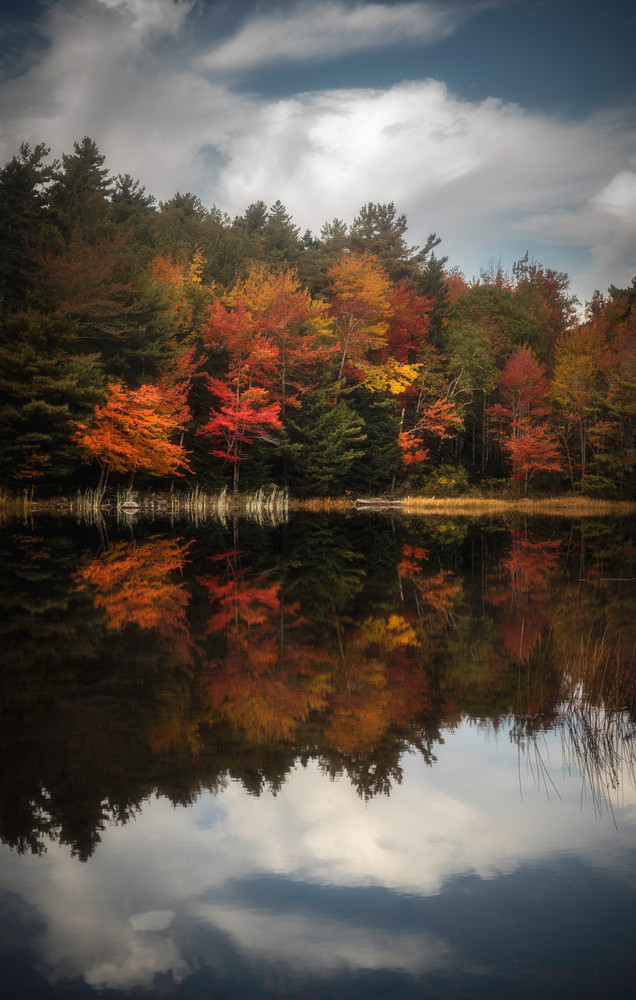 Eagle Lake Fall Color Reflections Art | Taylor Photography