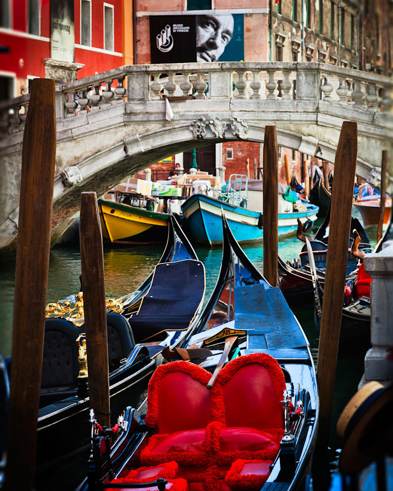 Dali And Gondolas In Venice Art | Bud James Photography