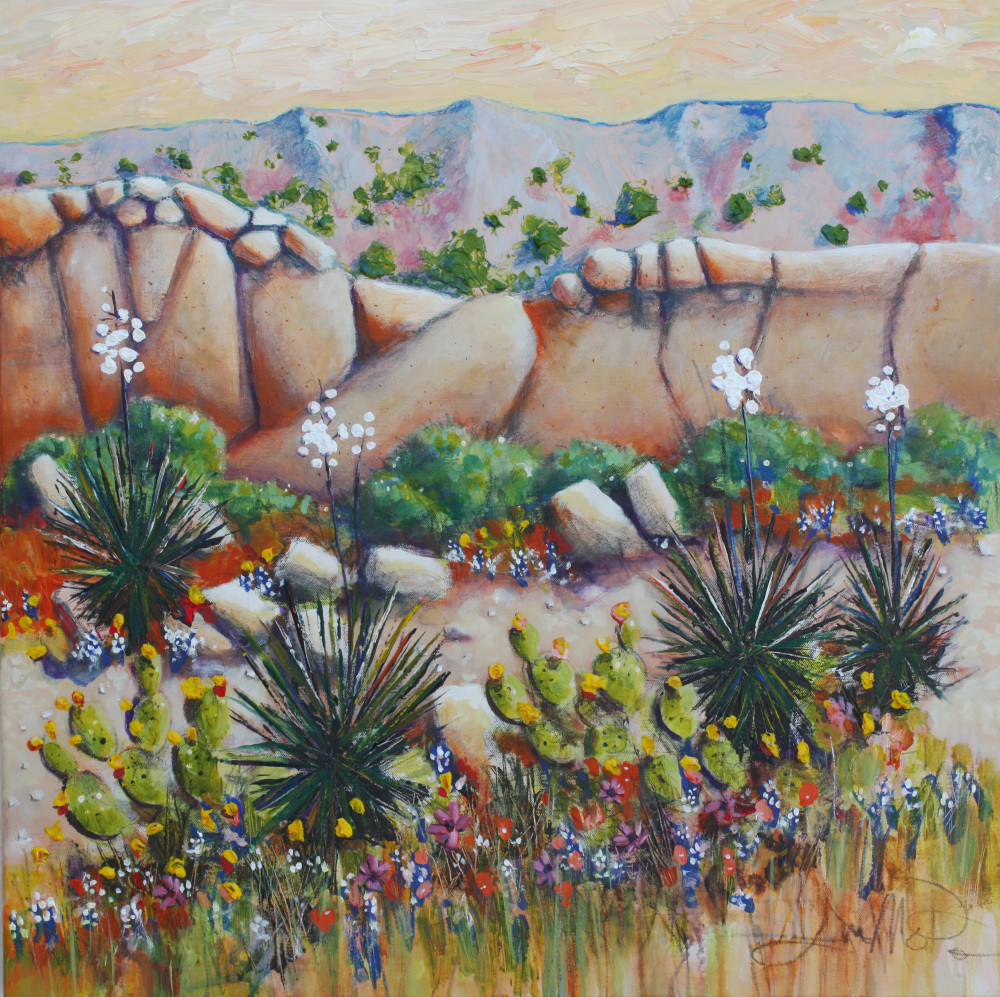 The Desert Rocks 2 Art | Art By Jimmy D McDonald