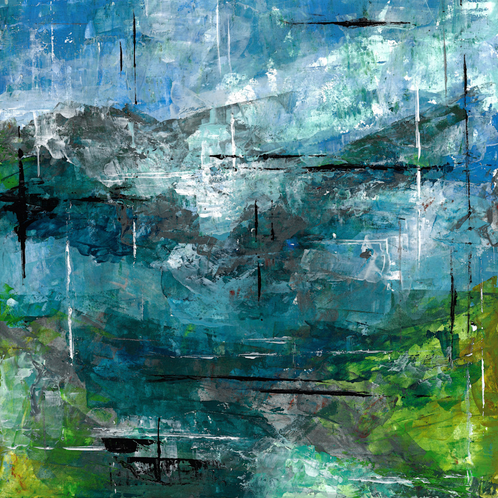 Ashley King Art // Over The Ridge