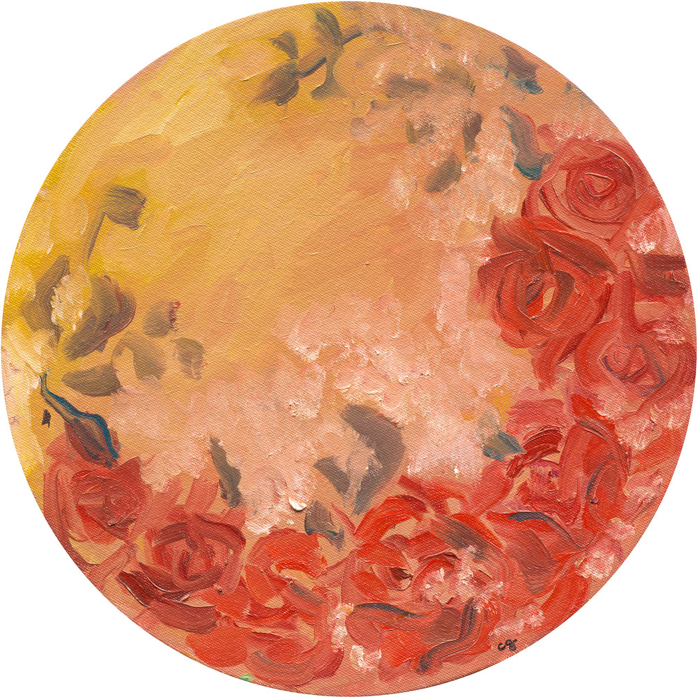 Rose Tondo Art | Colleen Germain & Lovely Note Co.
