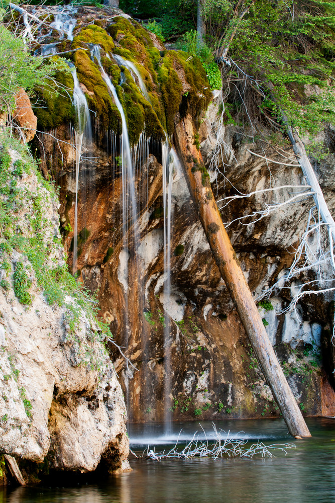 Hanging Lake Waterfall Photography Art | Tim Fausett Photography LLC