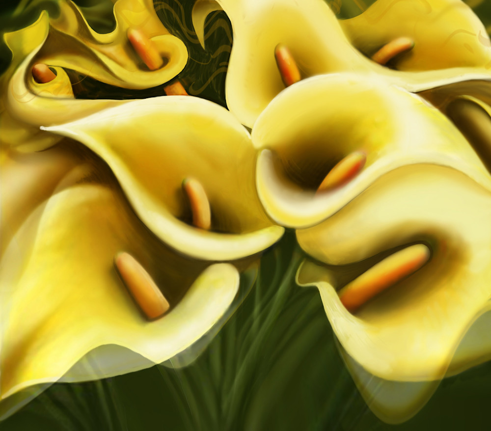 Dancing Lillies Art | stevied