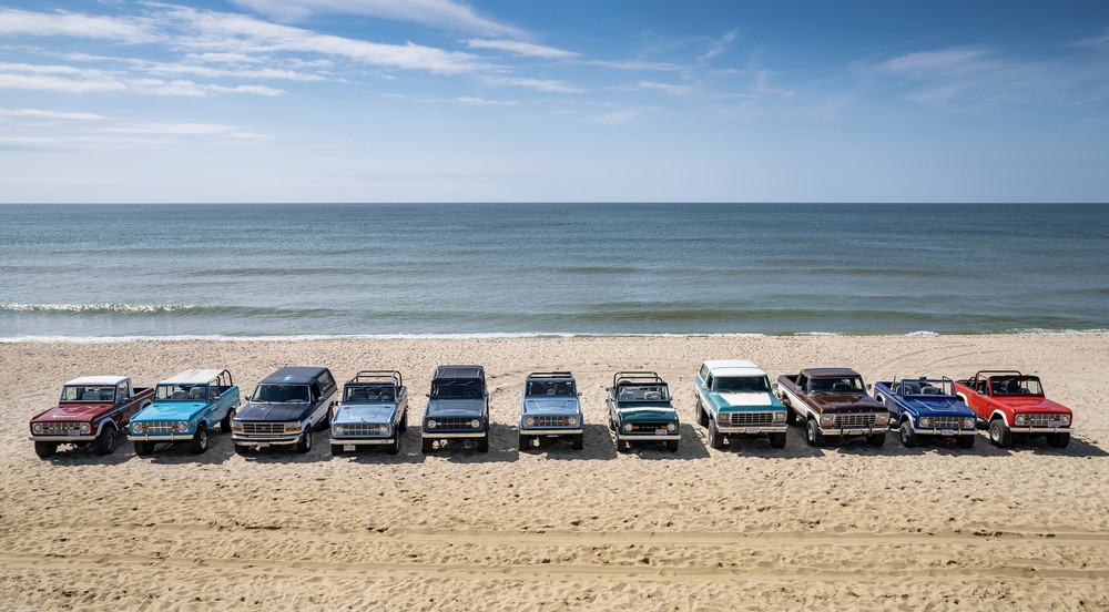 Beach Broncos Photography Art | Kit Noble Photography