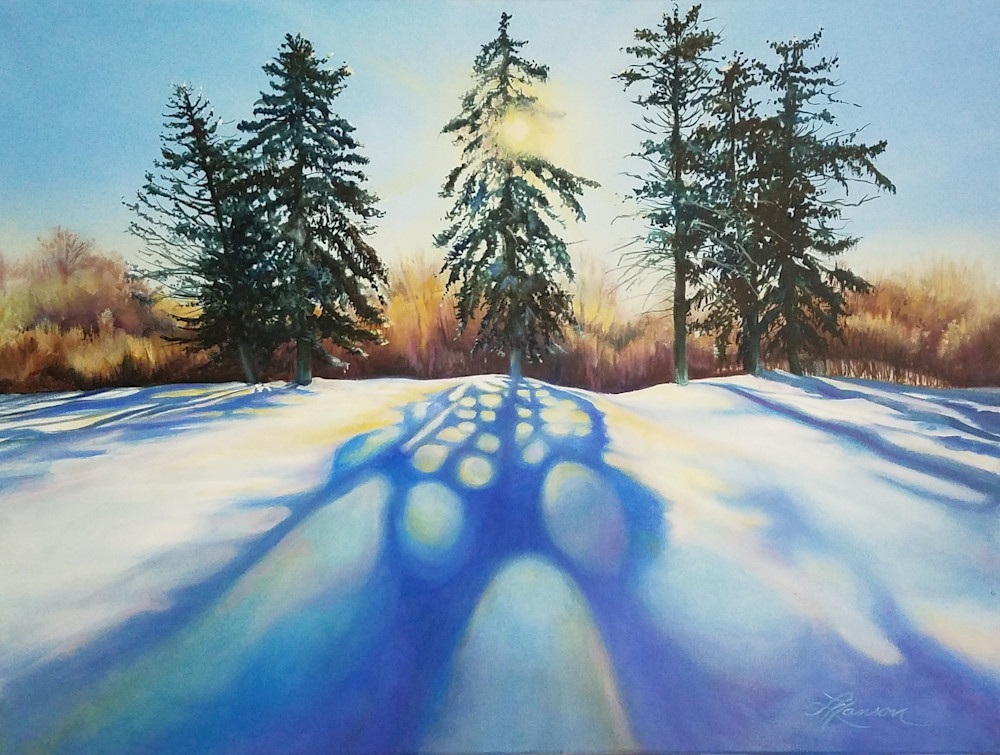 Long Winter's Shadow Art | Leanne Hanson Art
