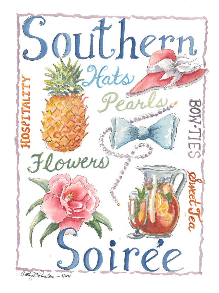 Southern Soiree Art | Cathy Poulos Art