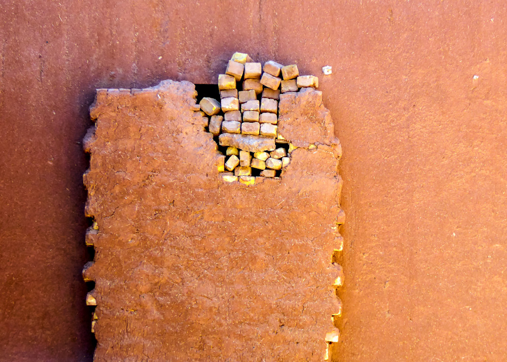 Wall In Abyaneh Iran Photography Art | Peter T. Knight Photography