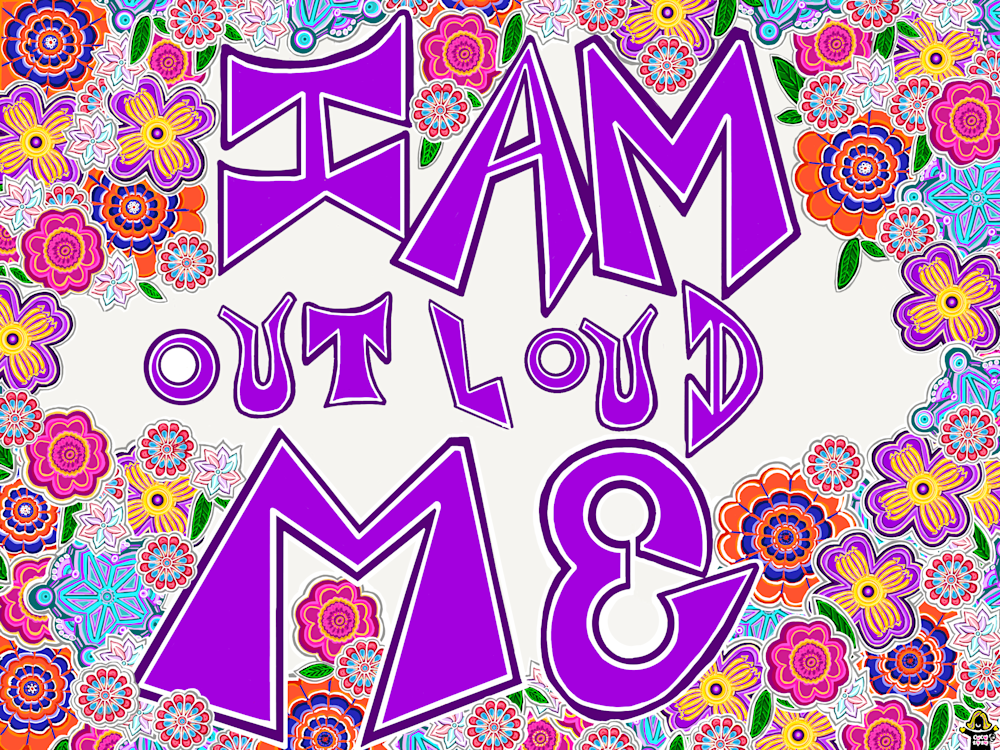 I Am Me Out Loud Art | Make Stuff + Love People