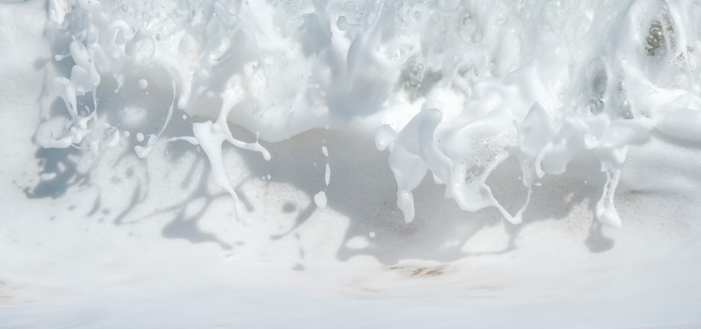 Foam Avalanche Photography Art | Ed Sancious - Stillness In Change