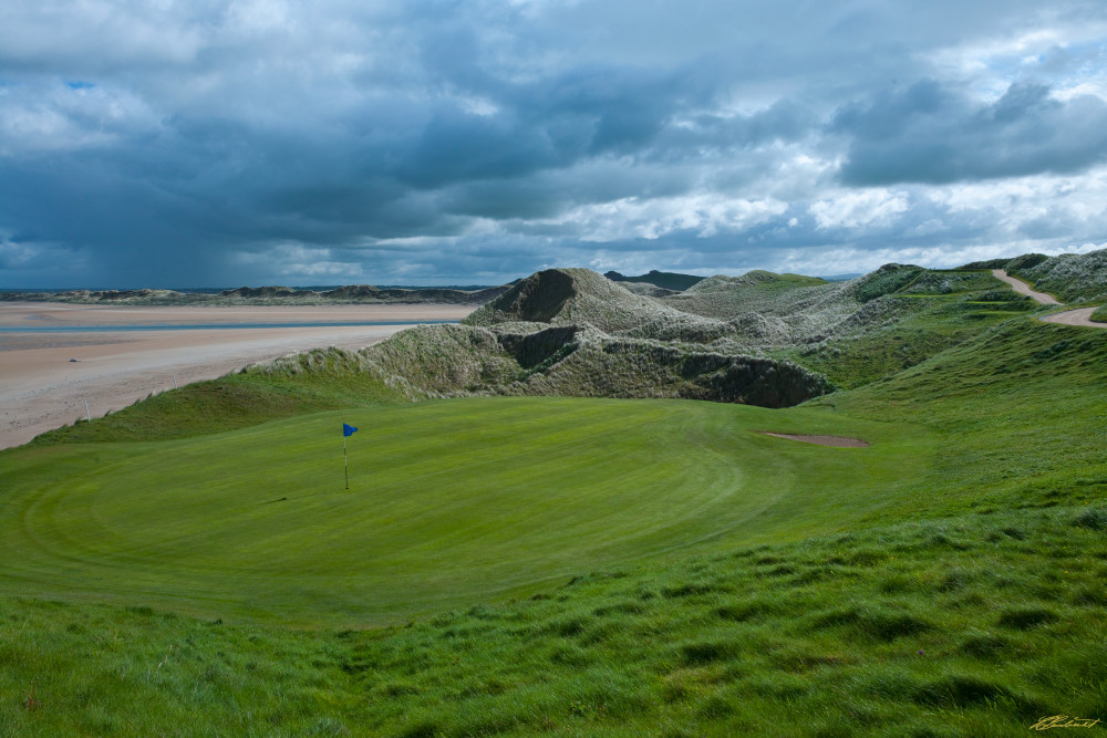 Tralee #16, Par3, irish dunes, irish golfers