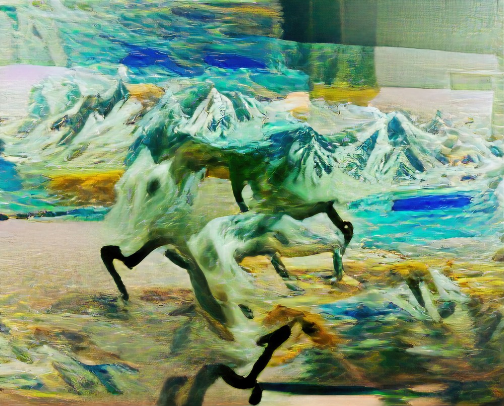 Equus Spirit Mount Equus Art | AI Made Art LLC