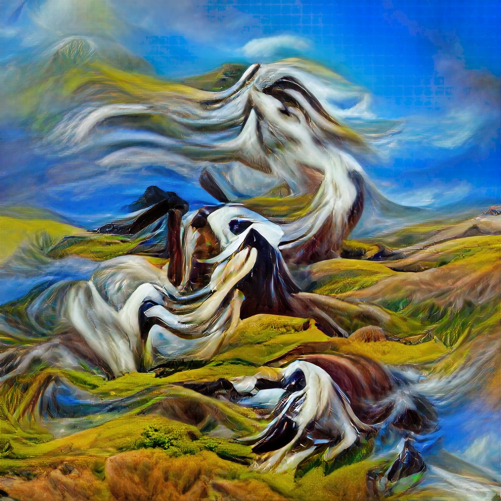 Equus Spirit Valley Art | AI Made Art LLC