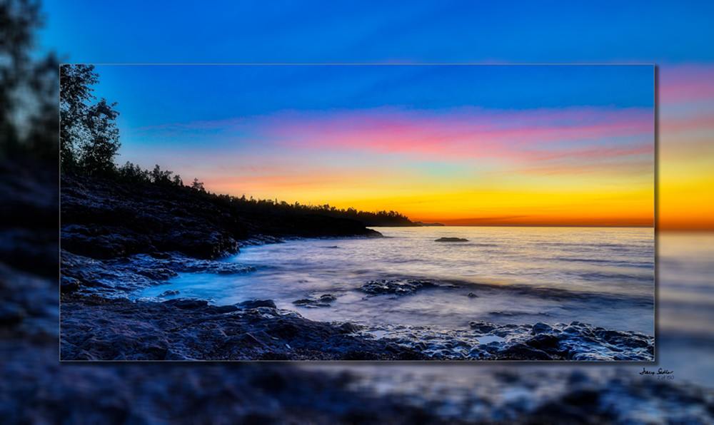 North Shore Gooseberry Sunrise Pano North Shore Gooseberry Sunrise Pano