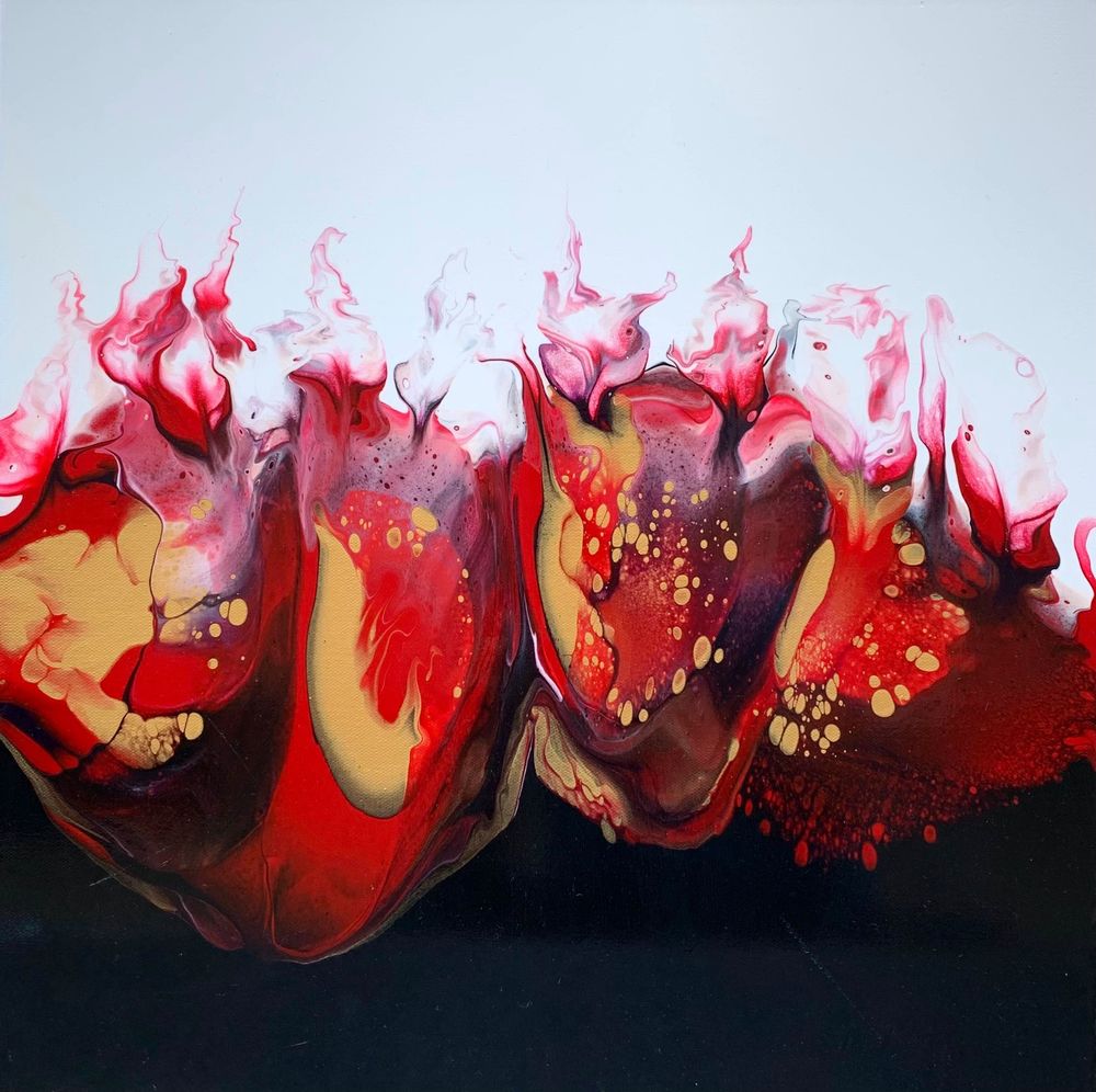Erupting Hearts 2021  Art | Live Colorfully Art
