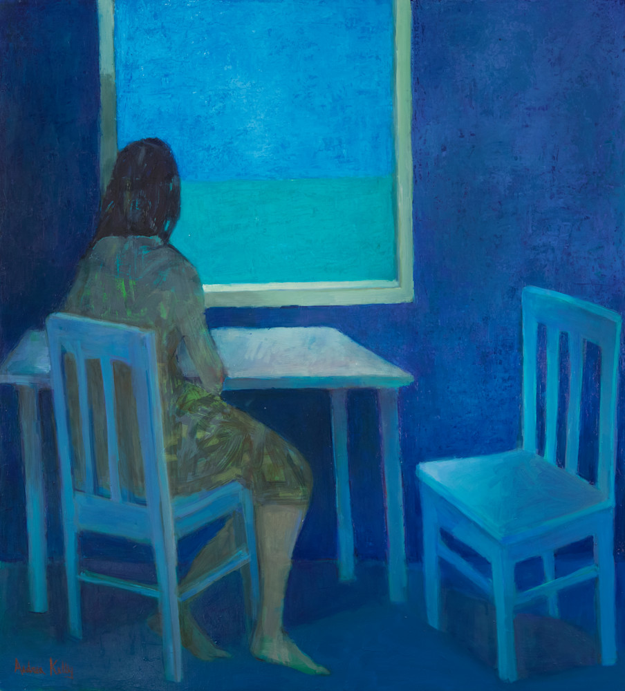 Summer In The Blue Room Art | Andrea kelly Fine Arts