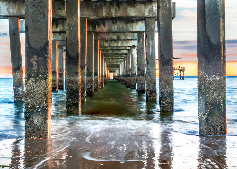 Under Boardwalk At Coney Island Photography Art | Marc Sherman Photography