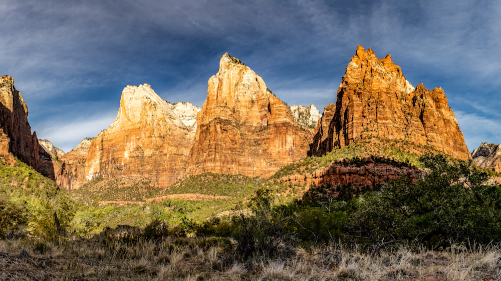 The Three Patriarchs Of Zion Art | Don Peterson Photography