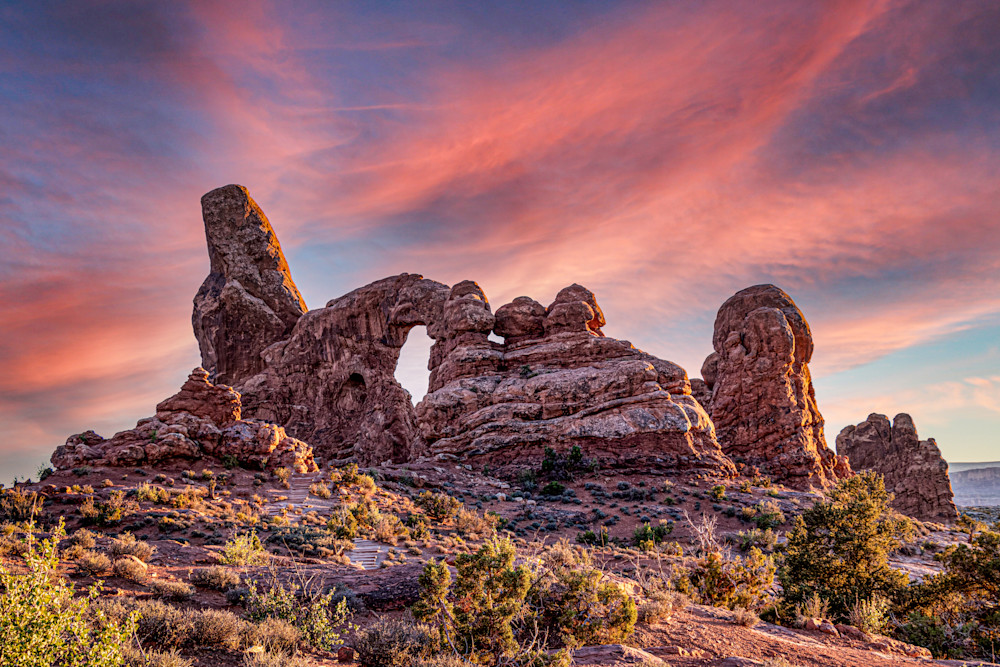 Arches At Sunset Art | Don Peterson Photography