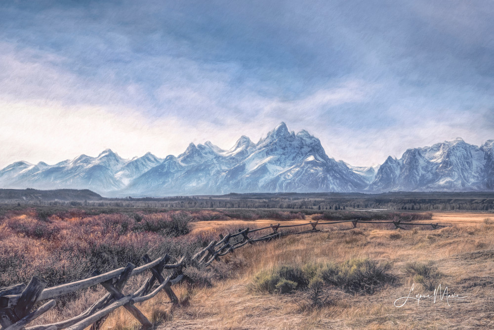 The Grand Teton Mountain Range Photography Art | Lynne Marie Photography