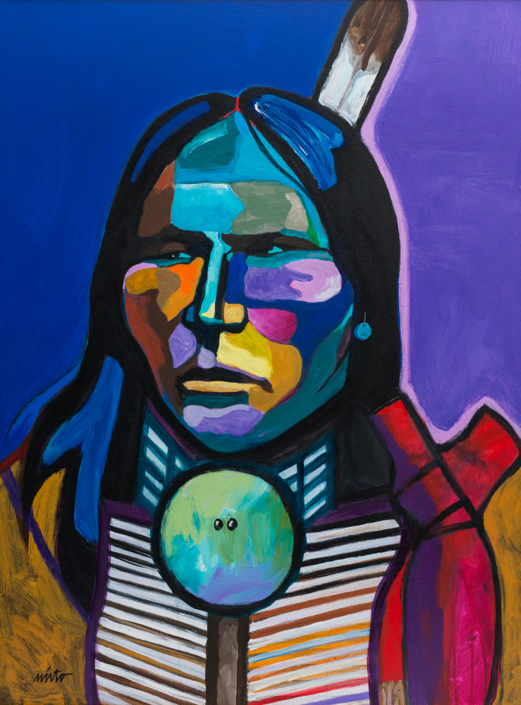 Crazy Horse | John Nieto Open Edition Giclee