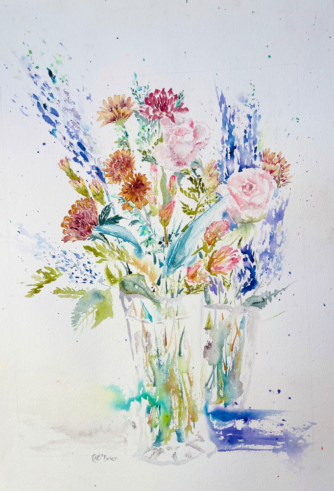 Floral Reflection Art | Color Splash Ranch