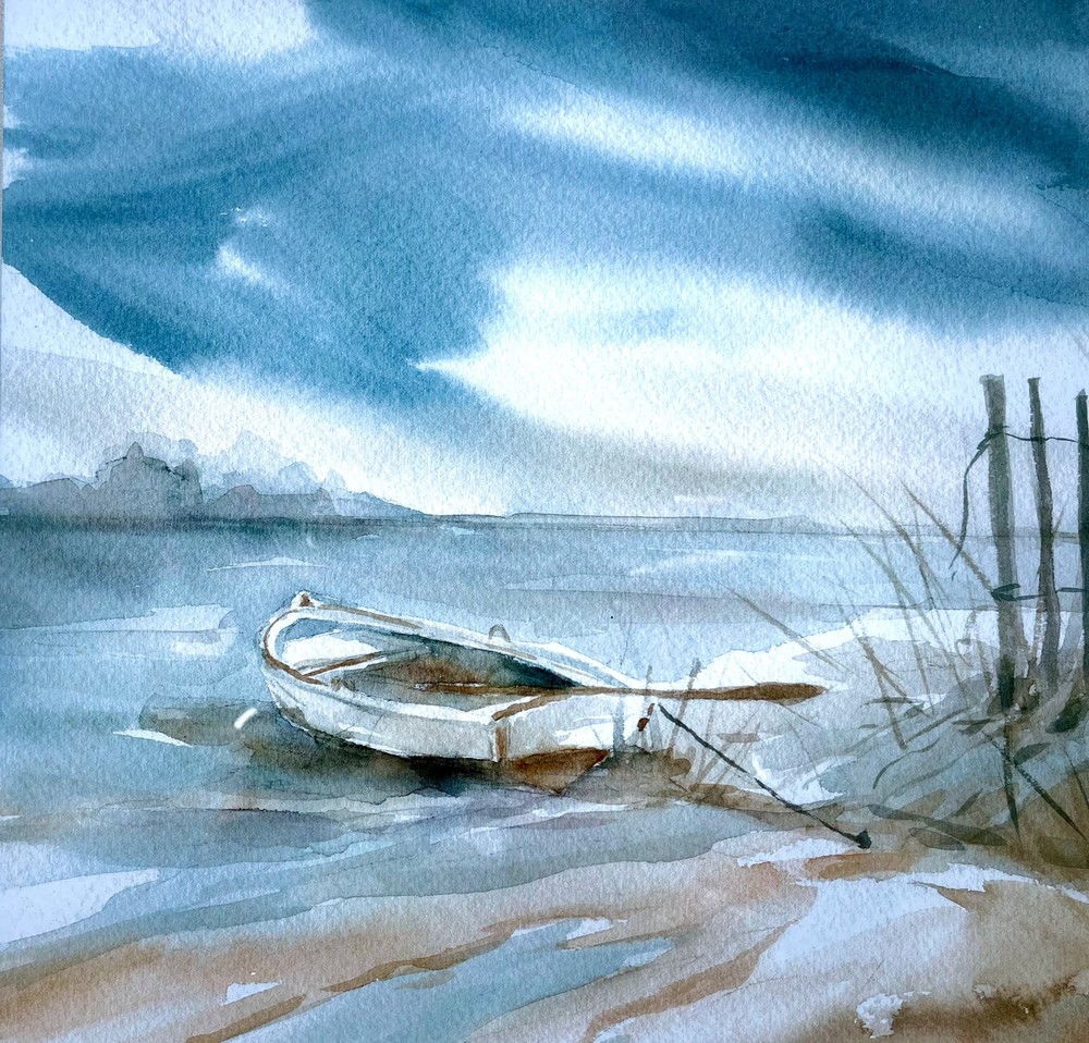 Sailing Watercolor Art | Emerald Coast Art