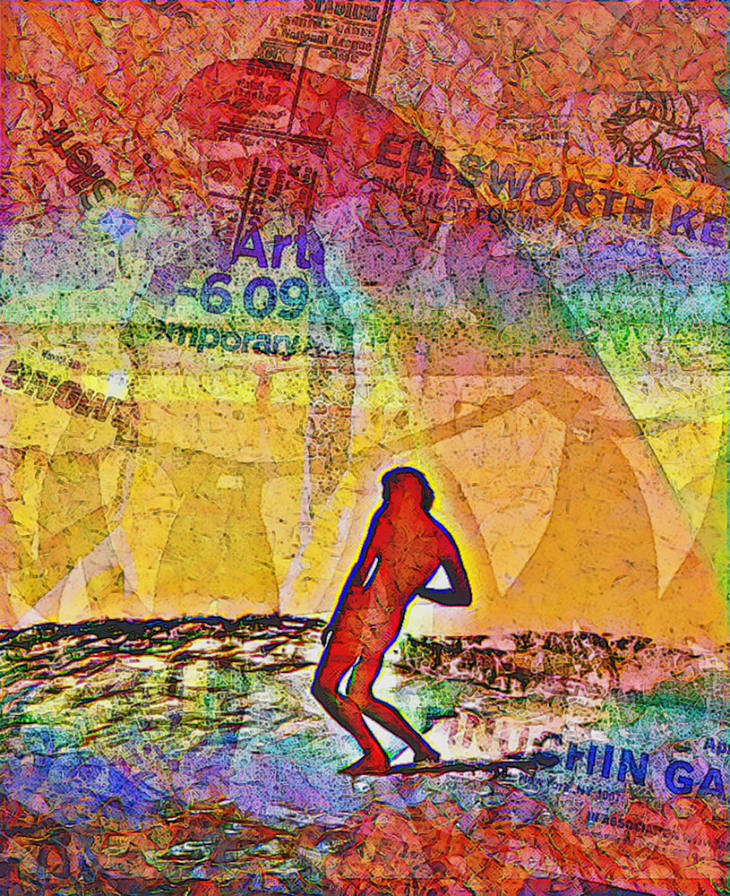 open edition color prints sgs chin gang color surfer nose rider