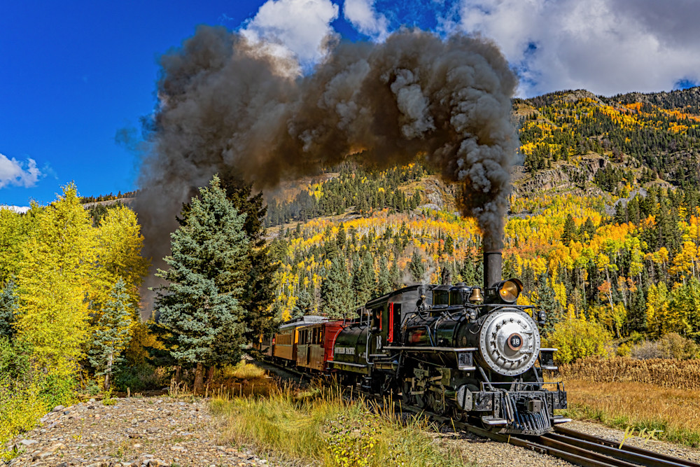 Southern Pacific #18 In The Aspens Photography Art | John Kennington Photography