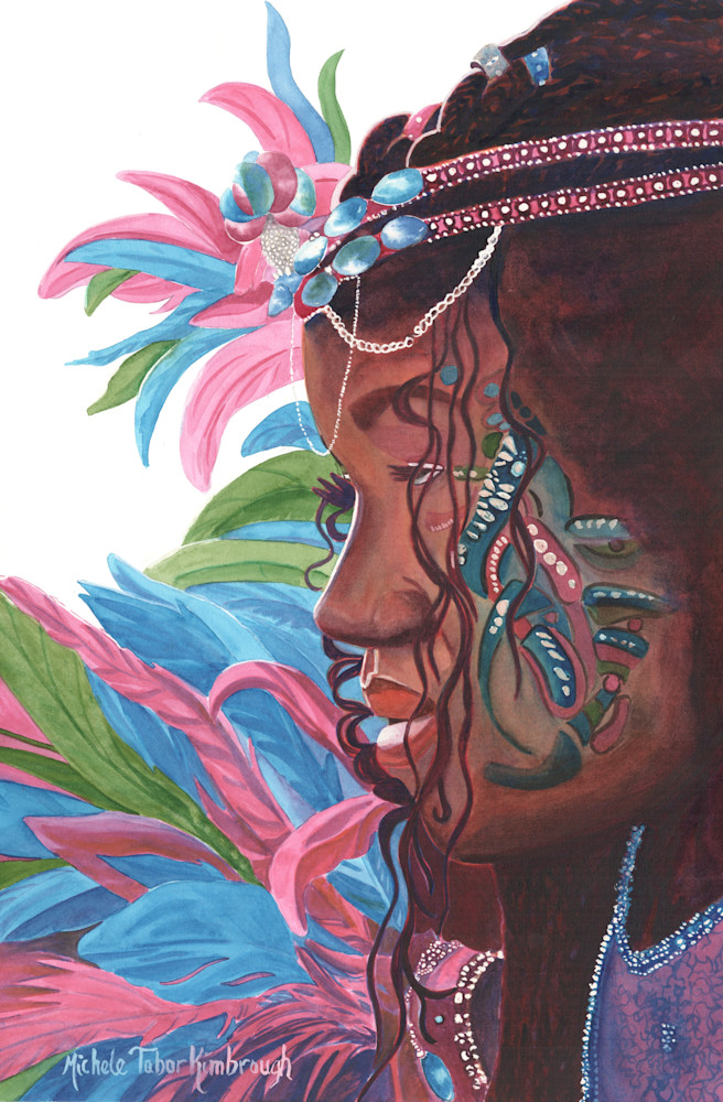 8. Elegant Amana   Crucian Carnival Series Viii Art | Michele Tabor Kimbrough