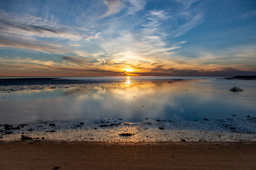 Tidal Pool Reflection Photography Art | The Colors of Chatham