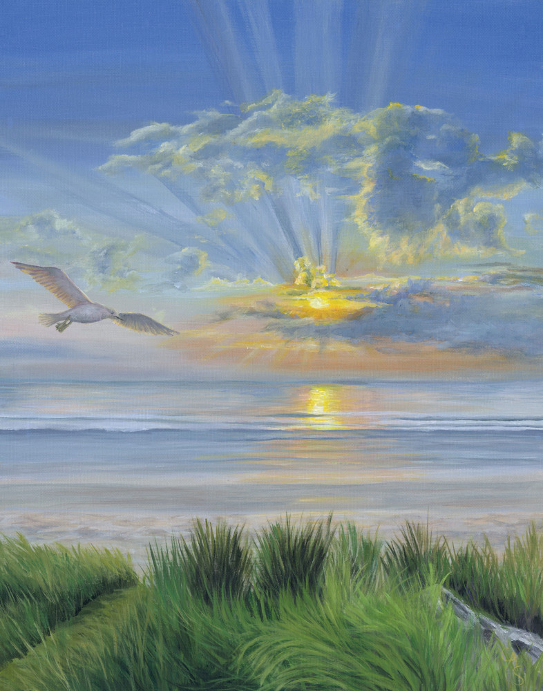 Paintings by Carol-Ann Salley- First Light