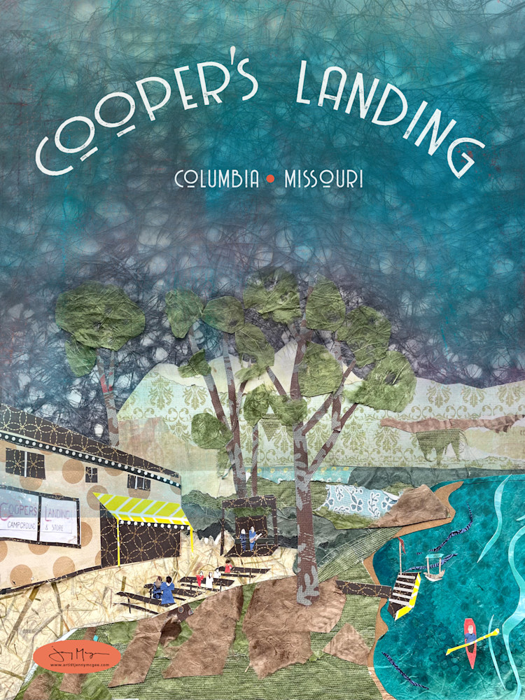 Cooper's Landing Art Print Art | Jenny McGee Art