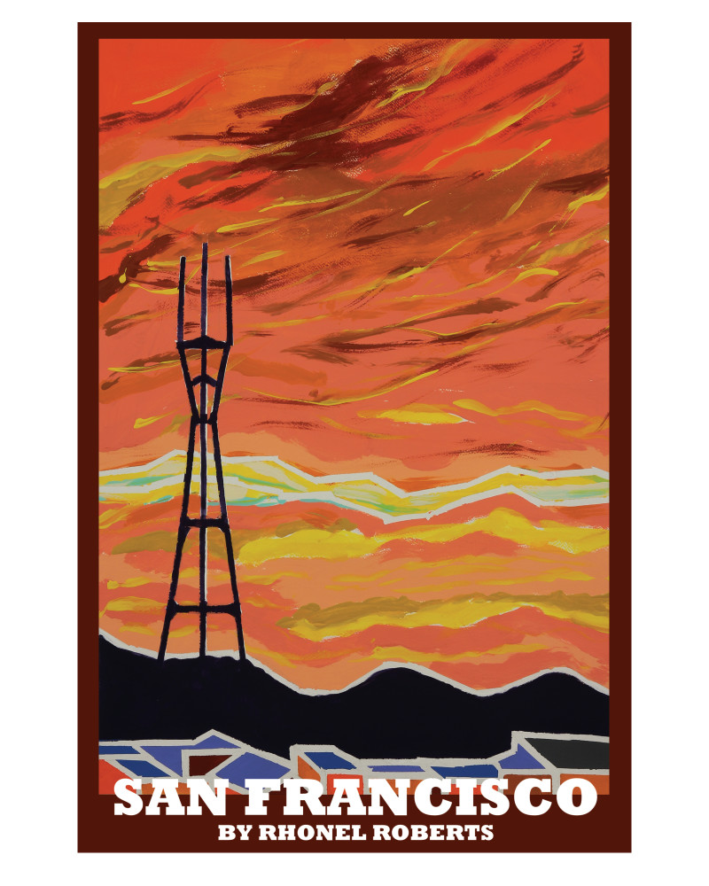 Sutro Tower Art | The Art of Color Design