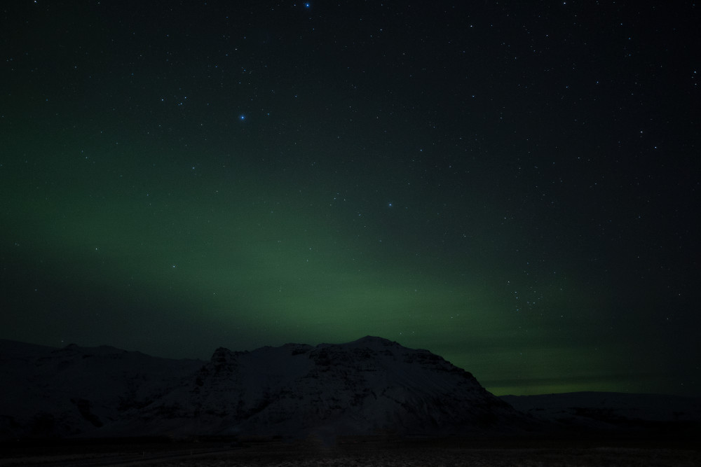 Northern Lights, Hvolsvöllur, Iceland  1 Photography Art | Mark Nissenbaum Photography