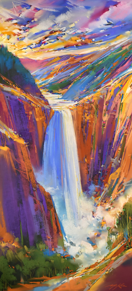 Yellowstone Artist Point Art | Michael Mckee Gallery Inc.