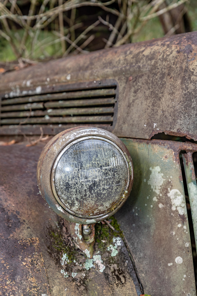 Eroded Chrome Frame Photography Art | kramkranphoto