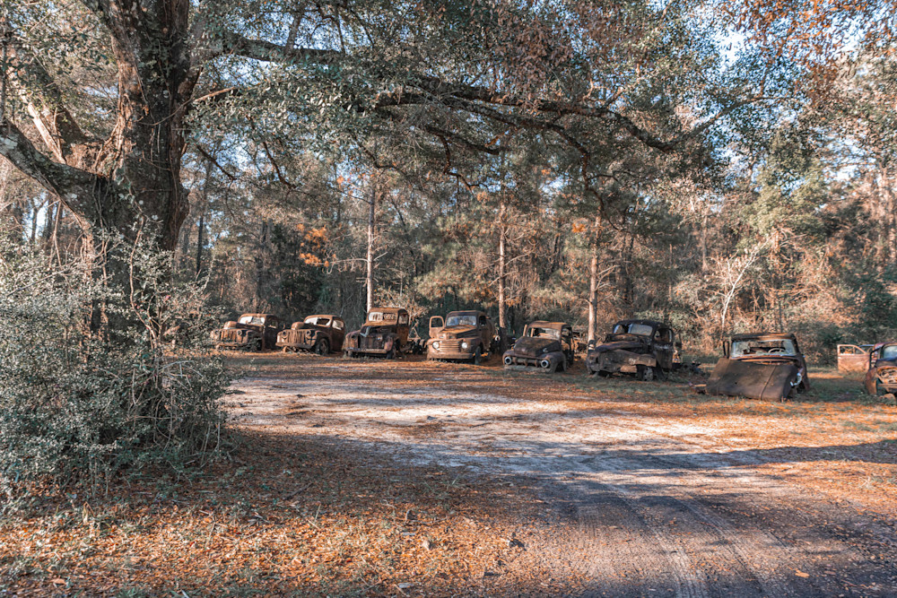 The Truck Graveyard View Photography Art | kramkranphoto